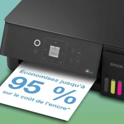 Solution d’impression multifonction A4 Wi-Fi et AirPrint EcoTank ET-2925 équipée de réservoirs d’encre, écran LCD et jusqu’à 3 ans d’encre inclus