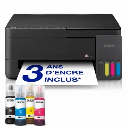 Solution d’impression multifonction A4 Wi-Fi et AirPrint EcoTank ET-2916 équipée de réservoirs d’encre, avec jusqu’à 3 ans d’encre inclus