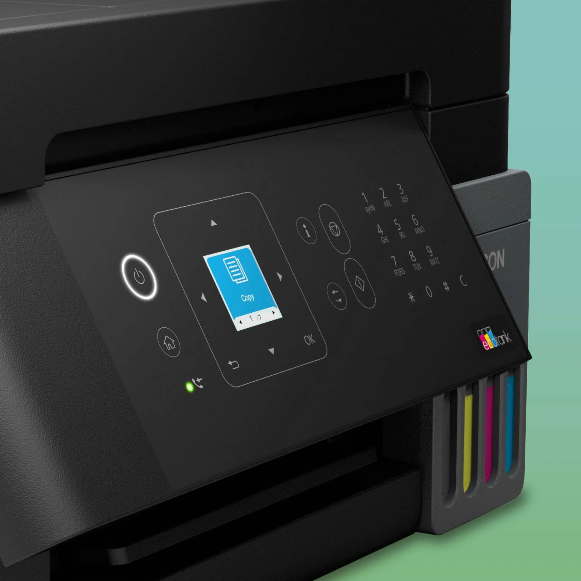 Solution d’impression multifonction A4 Wi-Fi et AirPrint EcoTank L5390 équipée de réservoirs d’encre, d’un écran LCD et d’un chargeur automatique de documents, avec jusqu’à 3 ans d’encre inclus
