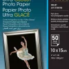 Ultra Glossy Photo Paper, 100 x 150 mm, 300g/m2, 50 Sheets