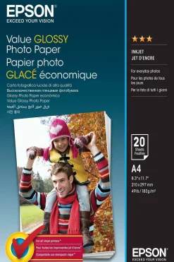 Value Glossy Photo Paper A4 20 sheet