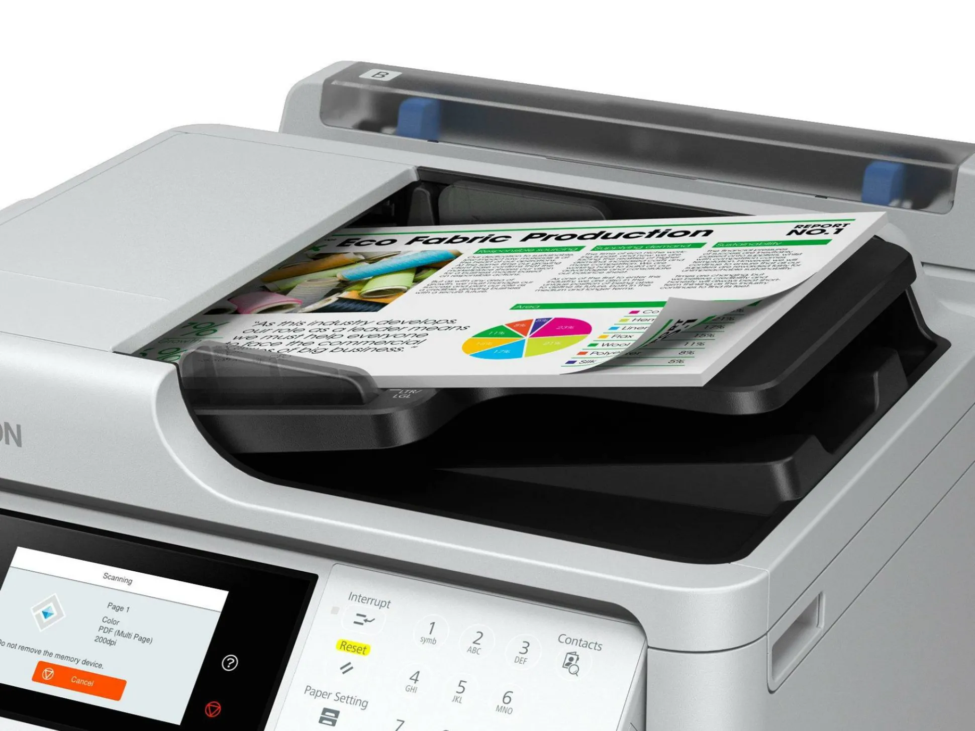WorkForce Pro EM-C800RDWF Printer