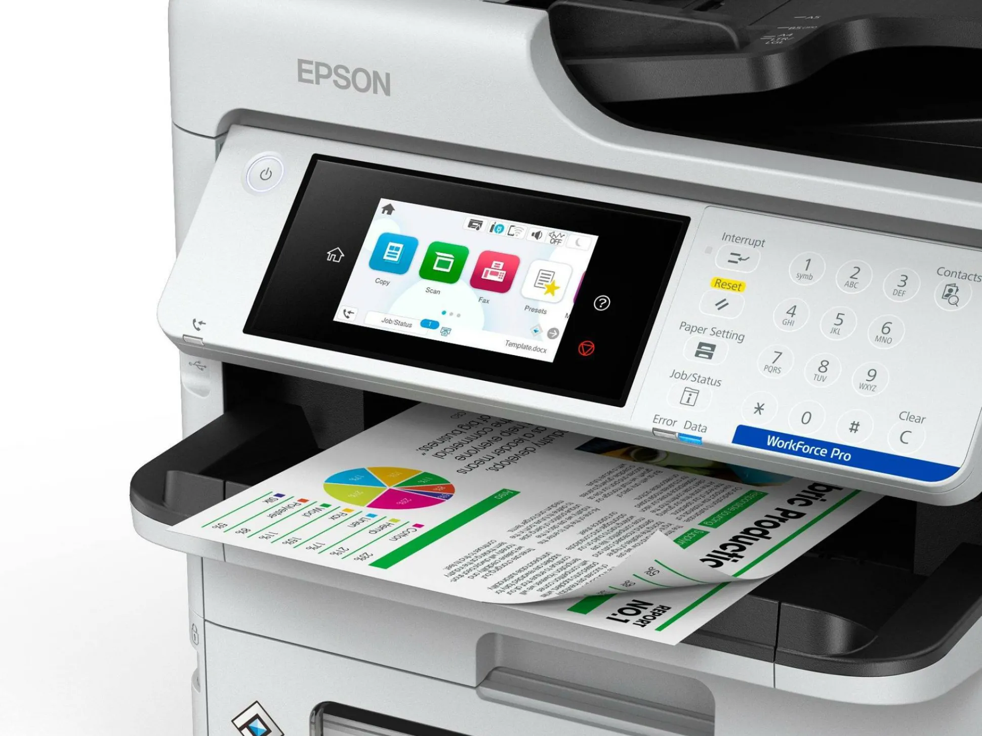WorkForce Pro EM-C800RDWF Printer